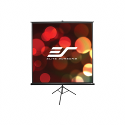 Elite Screens | Tripod Series | T120UWV1 | Diagonal 120 " | 4:3 | Viewable screen width (W) 244 cm | Black