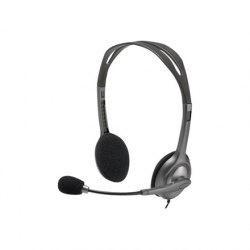 Logitech | Stereo headset | H111 | On-Ear Built-in microphone | 3.5 mm | Grey