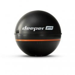 Deeper | Smart Fishfinder Sonar Pro, Wifi for iOS, Android | Li-Polymer, 3.7V | Sonar | 65 mm diameter mm | Deeper Smart Sonar PRO | 100 g | Wireless | Black