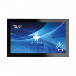 ProDVX APPC-15XP 15.6" Android Display/1920 x 1080/300 Ca/Cortex A17, Quad Core/Android 8/RK3288 PoE | ProDVX | Android Display | APPC-15DSKP | 15.6 " | A17, 1.6 GHz, Quad Core | 2 GB DDR3 SDRAM | Wi-Fi | Touchscreen | 300 cd/m2 cd/m²