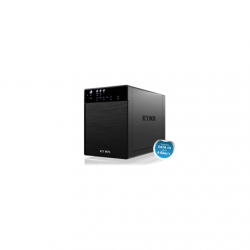 ICY BOX  IB-3640SU3, external 4-bay JBOD system for 3,5“ SATA I/II/III HDD, USB 3.0 + eSATA, black | Raidsonic