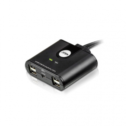 Aten 2-Port USB 2.0 Peripheral Sharing Device | Aten | USB 2.0 | 2 x 4 USB 2.0 Peripheral Sharing Switch