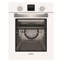 Simfer | Oven | 4207BERBB | 47 L | Multifunctional | Manual | Pop-up knobs | Width 45 cm | White