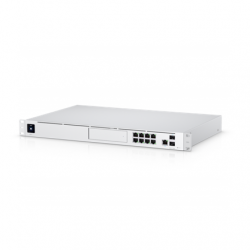 Ubiquiti | UniFi Multi-Application System with 3.5" HDD Expansion and 8 Port Switch | UDM-Pro | Web managed | Rackmountable | SFP+ ports quantity 1 x 1/10G SFP+ LAN, 1 x 1/10G SFP+ WAN | Power supply type Internal