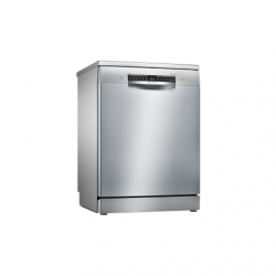 Bosch | Dishwasher | SMS4HVI33E | Free standing | Width 60 cm | Number of place settings 13 | Number of programs 6 | Energy efficiency class D | Display | AquaStop function | Silver