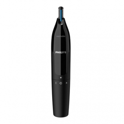 Philips | Nose and Ear Trimmer | NT1650/16 | Nose Hair Trimmer | Wet & Dry | Black