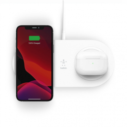 Belkin | 15W Dual Wireless Charging Pads | BOOST CHARGE