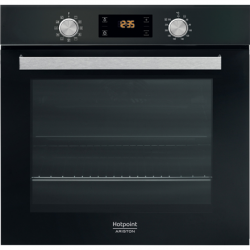 Hotpoint | Oven | FA5 841 JH BL HA | 71 L | Multifunctional | AquaSmart | Knobs and electronic | Height 59.5 cm | Width 59.5 cm | Black