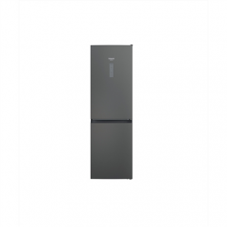 Hotpoint | Refrigerator | HAFC8 TO32SK | Energy efficiency class E | Free standing | Combi | Height 191.2 cm | No Frost system | Fridge net capacity 231 L | Freezer net capacity 104 L | Display | 40 dB | Silver Black