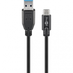 Goobay | Round cable | 67999 | USB 3.0 male (type A) | USB-C male
