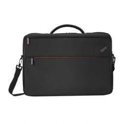 Lenovo | Essential | ThinkPad Essential 13-14-inch Slim Topload（Sustainable & Eco-friendly, made with recycled PET: Total 7.5% Exterior: 24%) | Fits up to size 14 " | Topload | Black | Shoulder strap