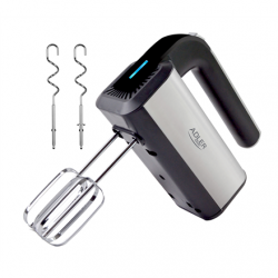 Adler | Hand mixer | AD 4225 | Hand Mixer | 300 W | Number of speeds 5 | Turbo mode | Stainless steel