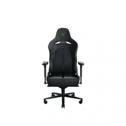 Razer Enki Gaming Chair with Enchanced Customization, Black/Green | Razer Enki Ergonomic Gaming Chair EPU Synthetic Leather; Steel; Aluminium | Black/Green