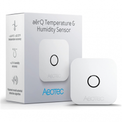Aeotec aërQ Temperature & Humidity Sensor, Z-Wave Plus | AEOTEC | aërQ | Temperature and  Humidity Sensor