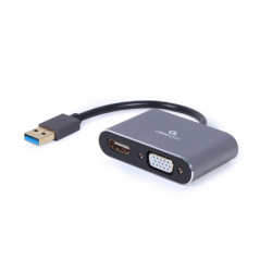 Cablexpert | USB display adapter | A-USB3-HDMIVGA-01 | 0.15 m | USB 3.0 Type-A