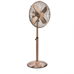 Tristar Retro stand fan VE-5971	 Retro stand fan Number of speeds 3 50 W Oscillation Diameter 40 cm Copper
