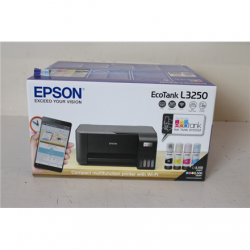 SALE OUT. Epson EcoTank L3250, 3in1 Printer, DAMAGED PACKAGING | Epson Multifunctional printer | EcoTank L3250 | Inkjet | Colour | 3-in-1 | Wi-Fi | Black | DAMAGED PACKAGING