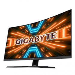 Gigabyte | Gaming Monitor | M32UC-EK | 32 " | VA | UHD | 16:9 | 144 Hz | 1 ms | 3840 x 2160 | 350 cd/m² | HDMI ports quantity 2 | Black | Warranty 36 month(s)