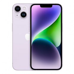 Apple | iPhone 14 | Purple | 6.1 " | Super Retina XDR | 2532 x 1170 pixels | Apple | A15 Bionic | Internal RAM 6 GB | 256 GB | Dual SIM | Nano-SIM | 3G | 4G | 5G | Main camera 12+12 MP | Secondary camera 12 MP | iOS | 16 | 3279 mAh