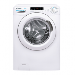 Candy | CSWS 4852DWE/1-S | Washing Machine with Dryer | Energy efficiency class C | Front loading | Washing capacity 8 kg | 1400 RPM | Depth 53 cm | Width 60 cm | Display | LCD | Drying system | Drying capacity 5 kg | Steam function | NFC | White