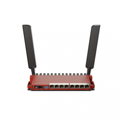 MikroTik | Router | L009UiGS-2HaxD-IN | 802.11ax | 10/100/1000 Mbit/s | Ethernet LAN (RJ-45) ports 8 | Mesh Support No | MU-MiMO No | No mobile broadband | Antenna type External | 1x USB 3.0 type A