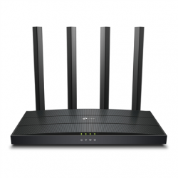 TP-LINK Wi-Fi 6 Router  Archer AX12 802.11ax 300+1201 Mbit/s 10/100/1000 Mbit/s Ethernet LAN (RJ-45) ports 3 Mesh Support No MU-MiMO No No mobile broadband Antenna type External