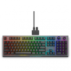 Dell Alienware Tri-Mode AW920K Wireless Gaming Keyboard RGB LED light US Wireless Dark Side of the Moon Wireless connection CHERRY MX Red Numeric keypad Bluetooth