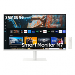 Samsung | Smart Monitor | LS32CM703UUXDU | 32 " | VA | 4K | 16:9 | 60 Hz | 4 ms | 3840 x 2160 | 300 cd/m² | HDMI ports quantity 2 | White