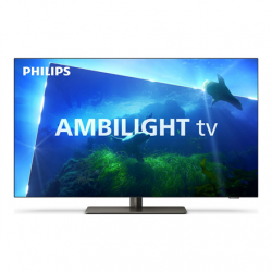 Philips | 4K UHD OLED Android TV with Ambilight | 55OLED818/12 | 55" (139cm) | Smart TV | Android | 4K UHD OLED
