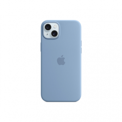 Apple iPhone 15 Plus Silicone Case with MagSafe - Winter Blue Apple