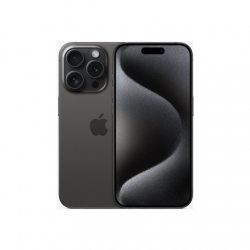 Apple | iPhone 15 Pro | Black Titanium | 6.1 " | Super Retina XDR display with ProMotion | 2556 x 1179 pixels | Apple | A17 Pro | Internal RAM 8 GB | 128 GB | Dual SIM | Nano-SIM and eSIM | 3G | 4G | 5G | Main camera 48+12+12 MP | Secondary camera 12 MP |