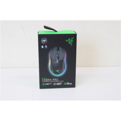 SALE OUT. Razer | Cobra Pro | Wireless | Wireless (2.4GHz and Bluetooth) | Black | DAMAGED PACKAGING, UNPACKED, USED | Yes | Razer | Cobra Pro | Wireless | Wireless (2.4GHz and Bluetooth) | Black | DAMAGED PACKAGING, UNPACKED, USED | Yes