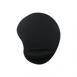 Gembird | Mouse Pad with Soft Wrist Support | MP-ERGO-01 | 240 x 200 x 4 mm | Black