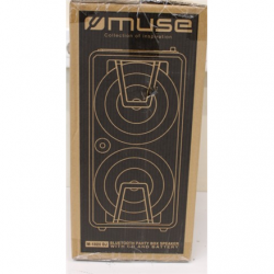SALE OUT. Muse M-1820 DJ Bluetooth Party Box Speaker With CD and Battery, Wireless, Black Muse Party Box Speaker M-1820 DJ DAMAGED PACKAGING 150 W Bluetooth Wireless connection Black | Party Box Speaker | M-1820 DJ | DAMAGED PACKAGING | 150 W | Bluetooth 
