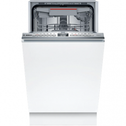 Dishwasher | SPV6YMX01E | Built-in | Width 45 cm | Number of place settings 10 | Number of programs 6 | Energy efficiency class B | Display | AquaStop function | White